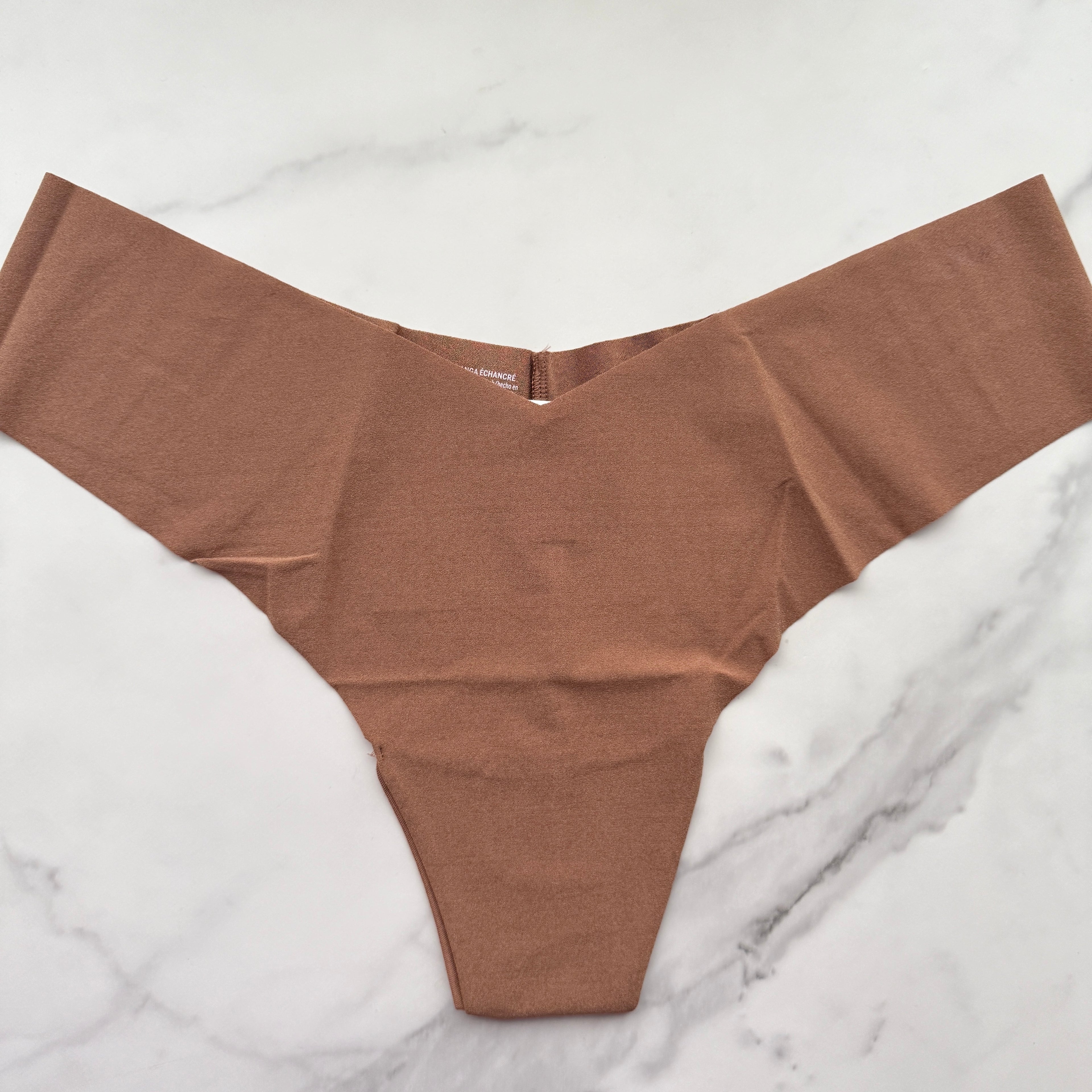 No-Show Smooth High-Leg Thong Panty