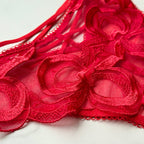 Dream Angels Tied-With-A-Bow Embroidery Brazilian Panty