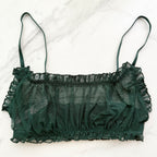 Sexy Tee Dot Mesh Scoop Bralette