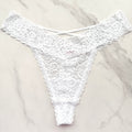 The Lacie Lace Strappy-Back Thong Panty