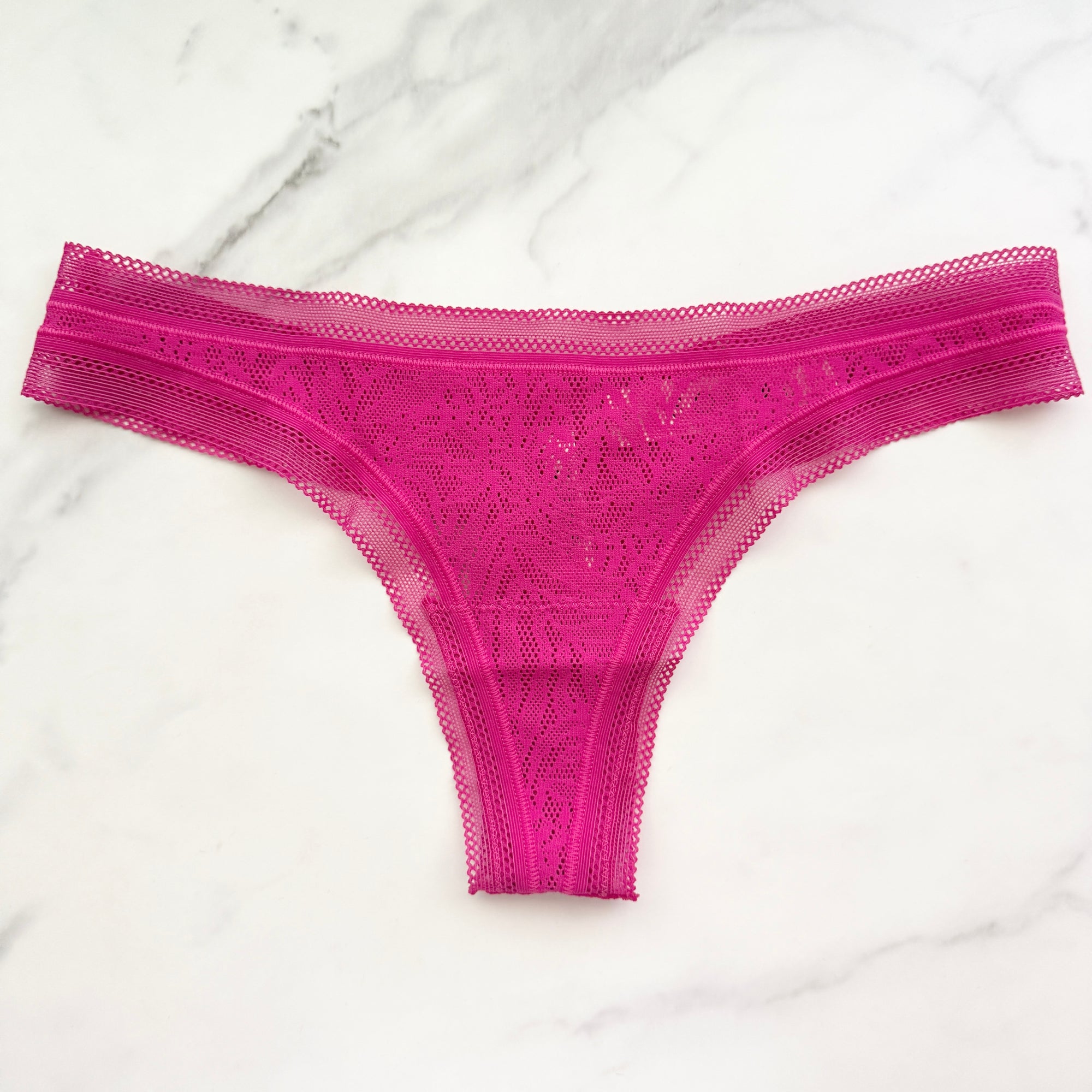 Stretch Lace Thong Panty