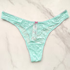 Tease High-Leg Scoop Thong Panty