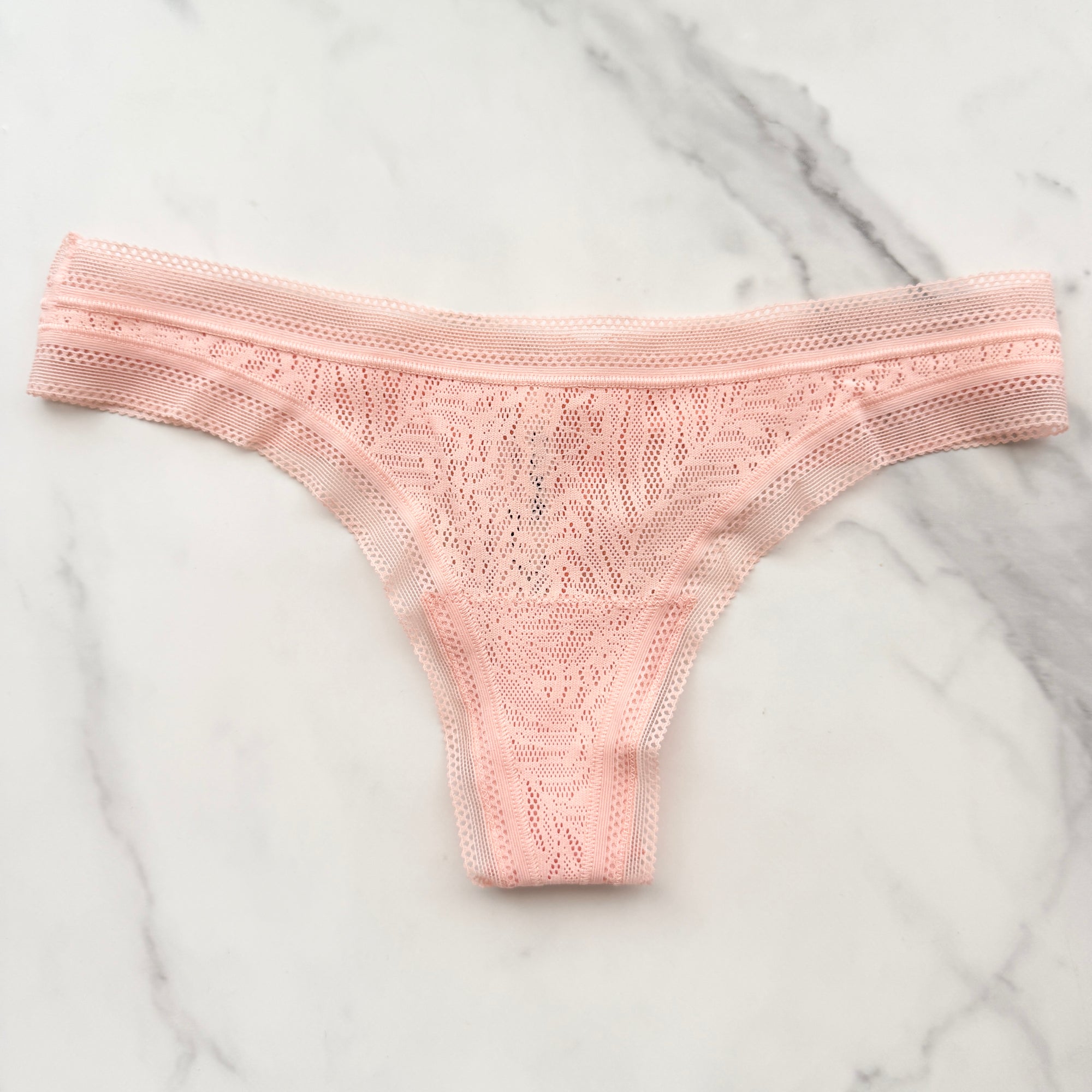 Stretch Lace Thong Panty