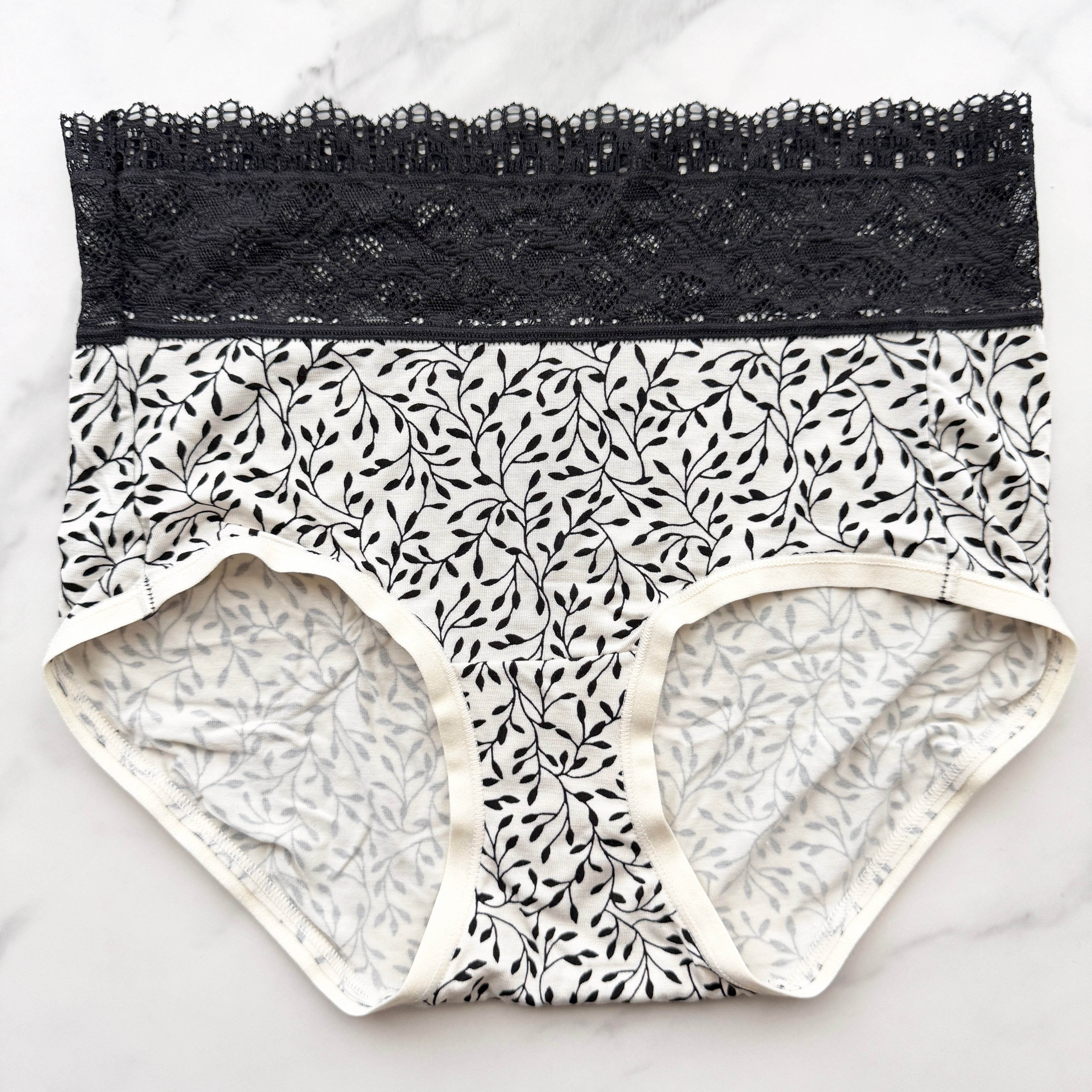 Embraceable Super Soft Enchanting Lace Modern Brief Panty