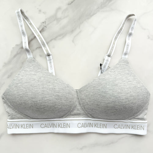 Calvin Klein  Archive Logo Lightly Lined Wirefree Bralette 