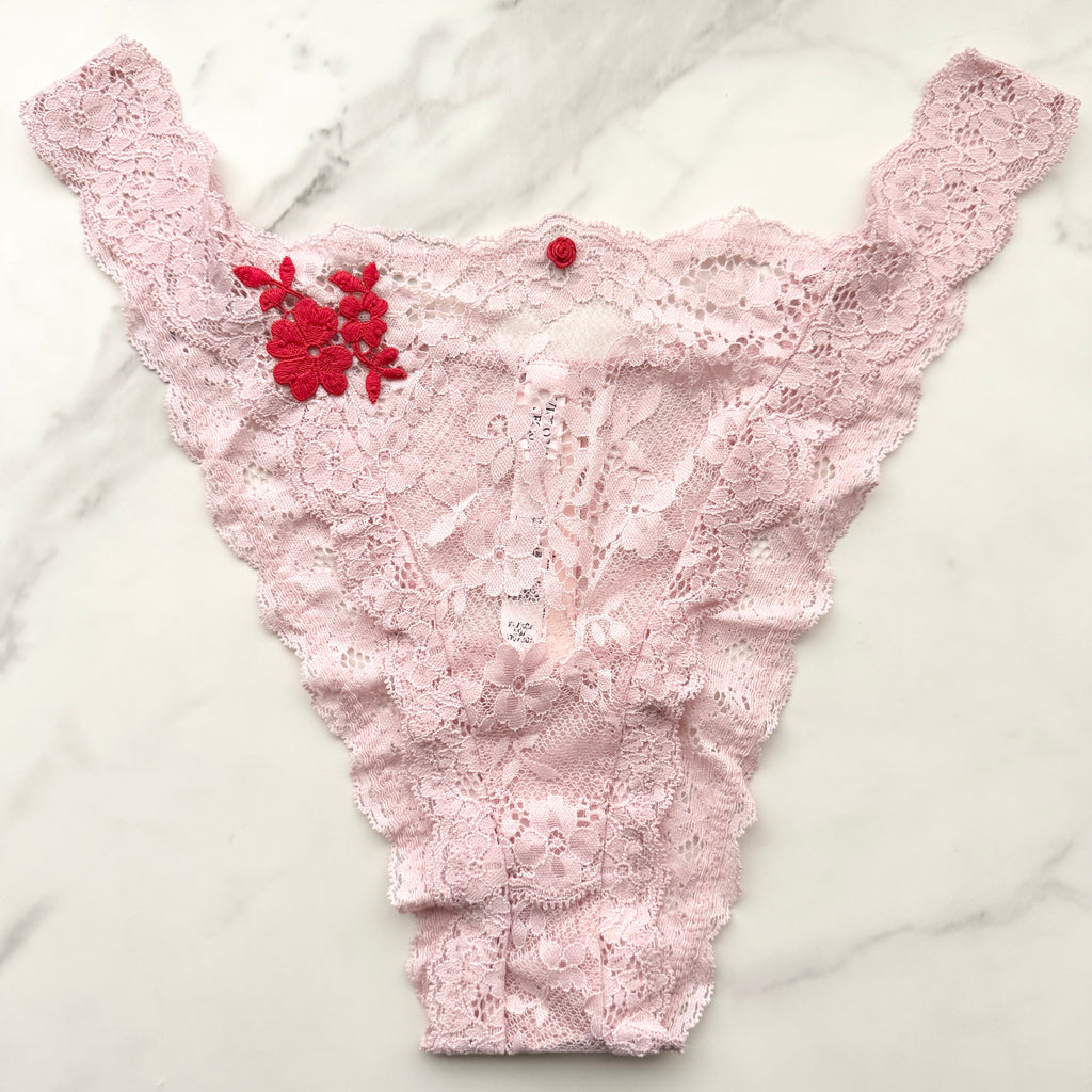 Dream Angels Lace Brazilian Panty