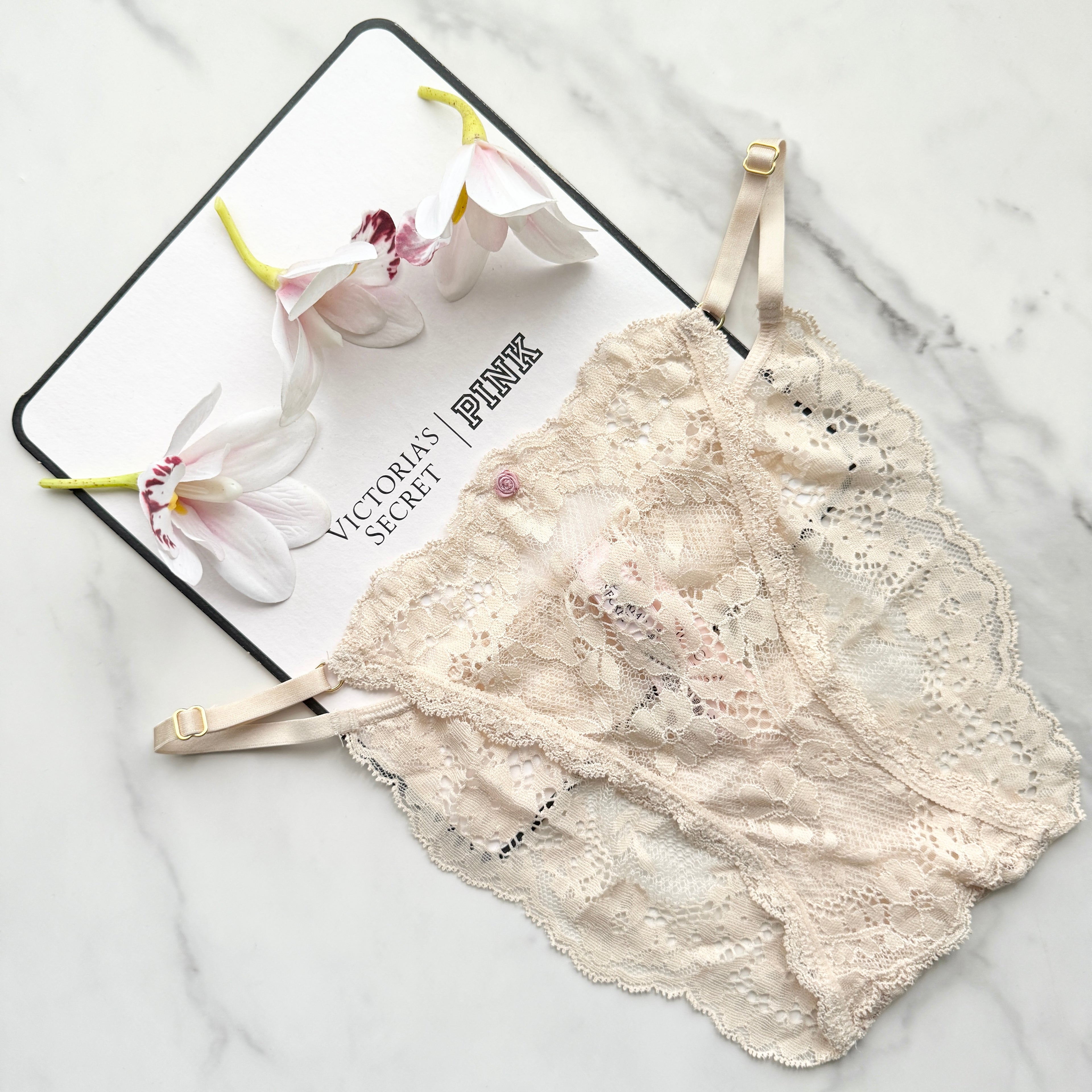 Dream Angels Lace Adjustable String Bikini Panty