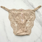 Dream Angels Lace Adjustable String Bikini Panty