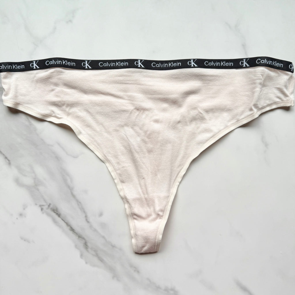1996 Cotton Stretch Modern Thong Panty