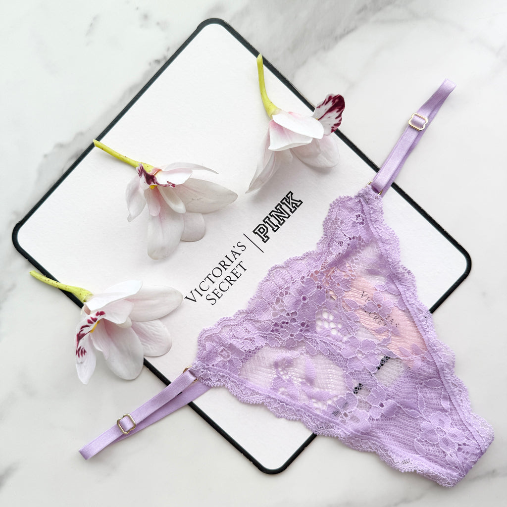 Dream Angels Lace Adjustable V-String Panty