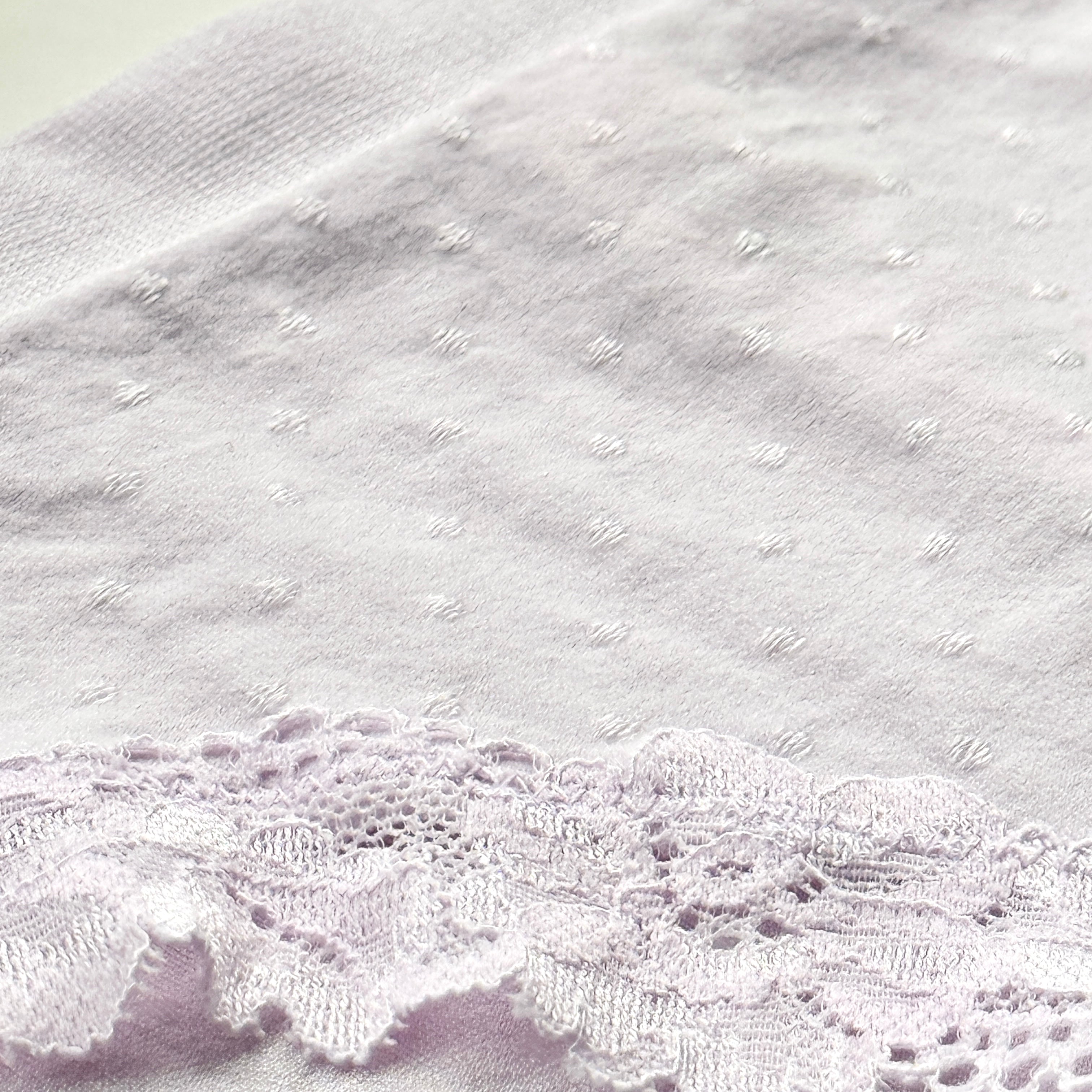 Seamless Novelty Lace-Trim Bikini Panty