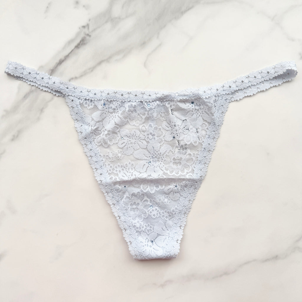 Wink Bling Lace V-String Panty