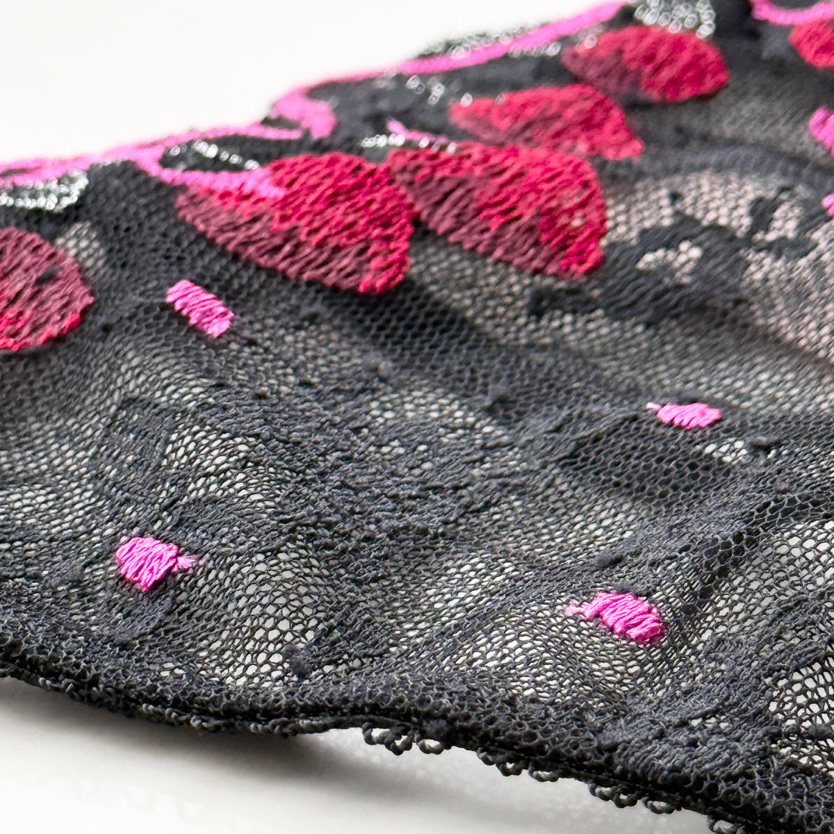 Very Sexy Cherry Pop Embroidery Adjustable V-String Panty