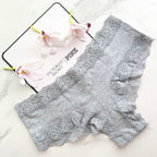 The Lacie Lace-Waist Cotton Smooth Cheeky Panty