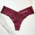 Embraceable Signature All-Over Lace Thong Panty