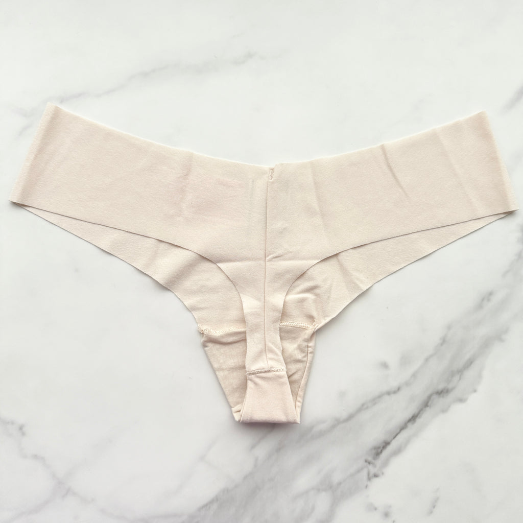 No-Show Smooth High-Leg Thong Panty