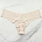 No-Show Smooth High-Leg Thong Panty