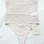 Minimalist Mesh High Waist Thong Panty