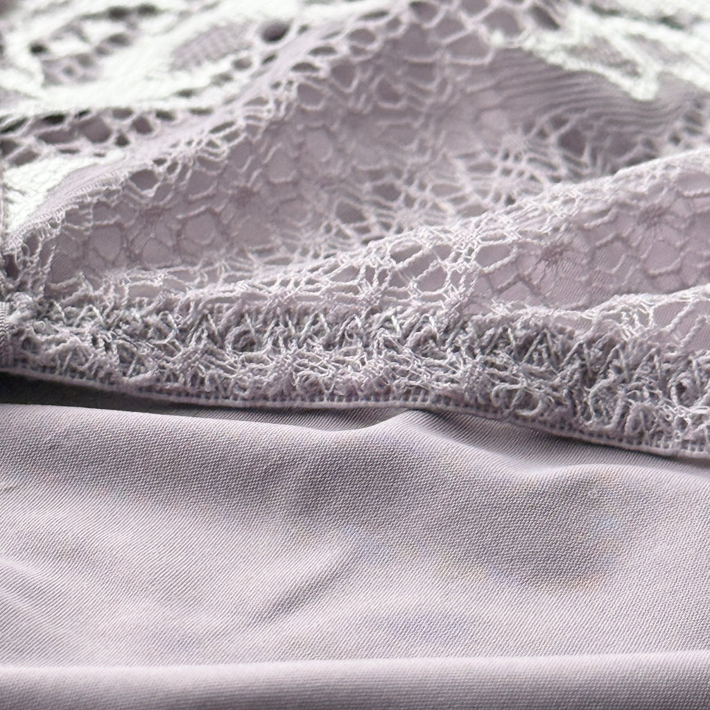 By Anthropologie Floral Lace Bikini Panty