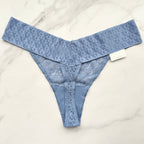 Icon Logo Lace Thong Panty