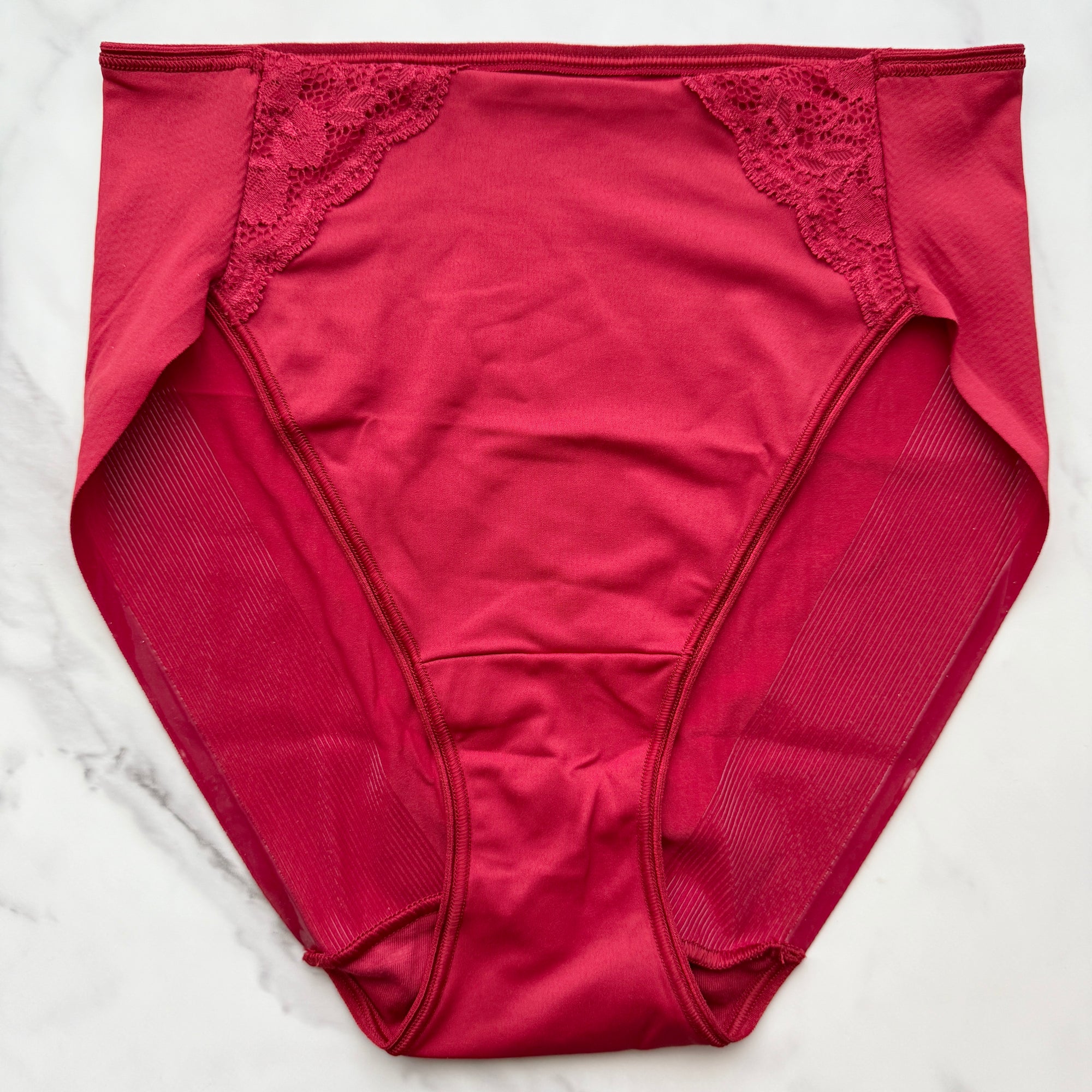 Vanishing Tummy With Lace High-Leg Brief Panty