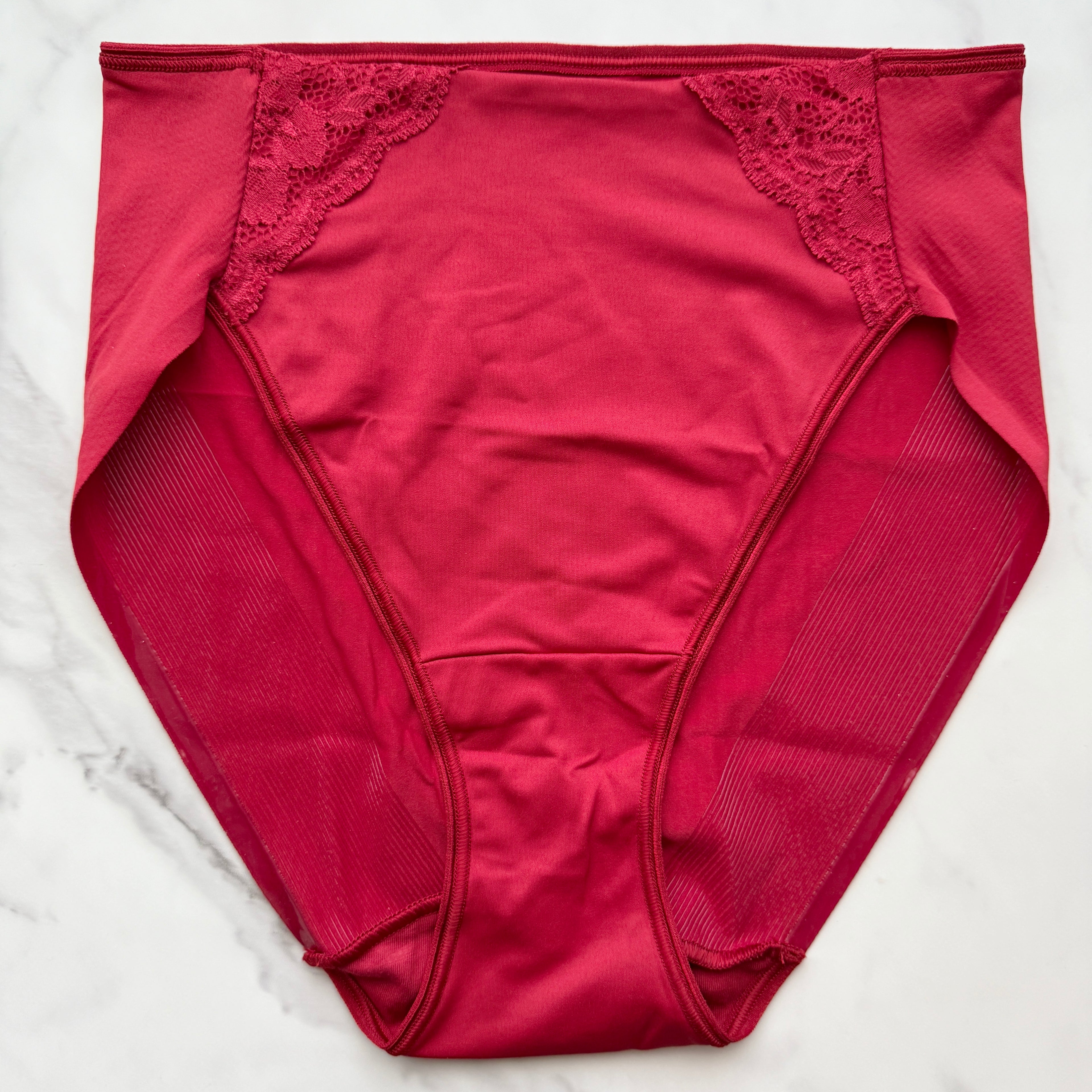 Vanishing Tummy With Lace High-Leg Brief Panty