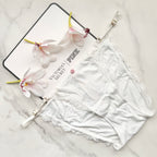 Dream Angels Lace-Trim Adjustable String Bikini Panty