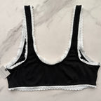 By Anthropologie Lace-Trim Scoop-Neck Bra