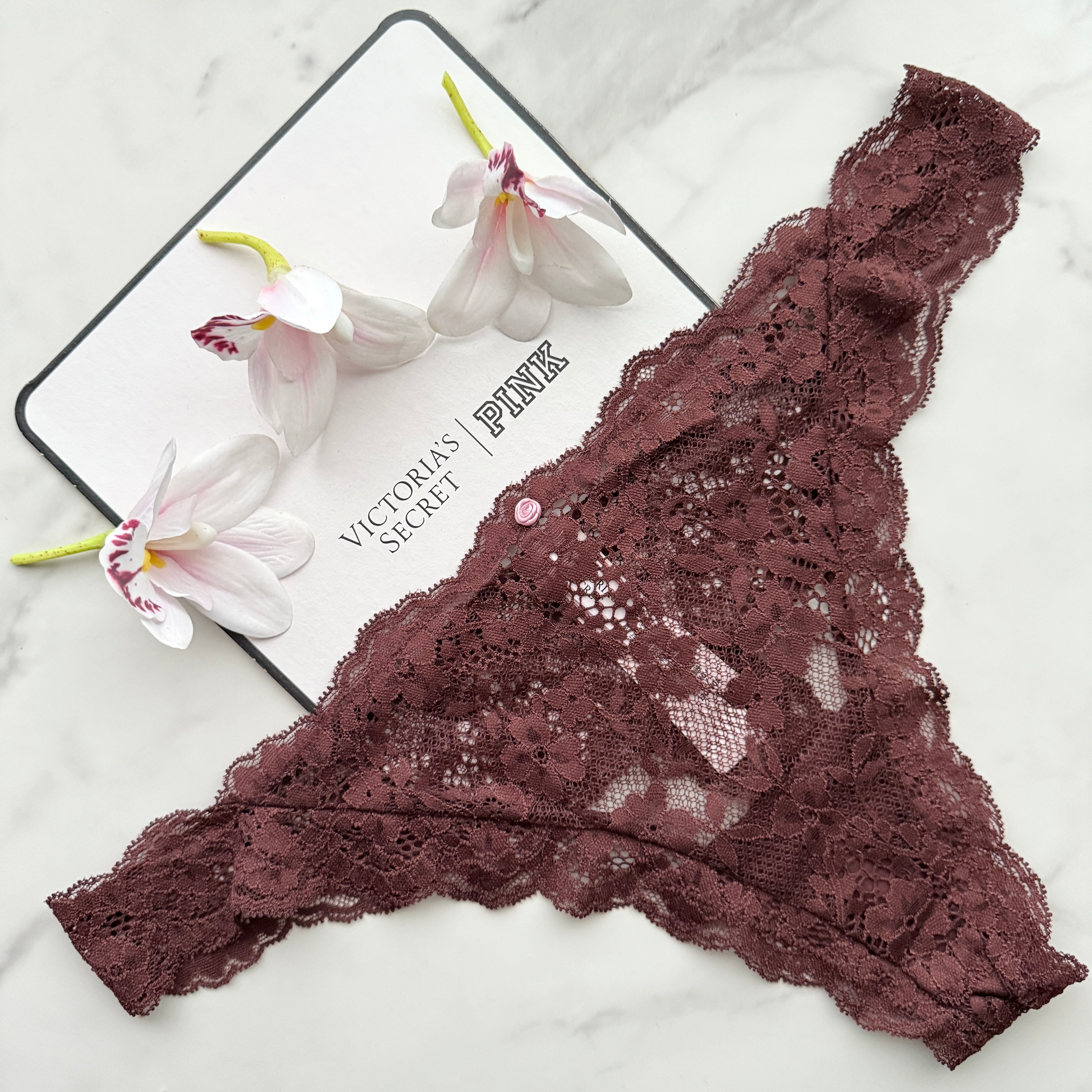 Dream Angels Lace Thong Panty