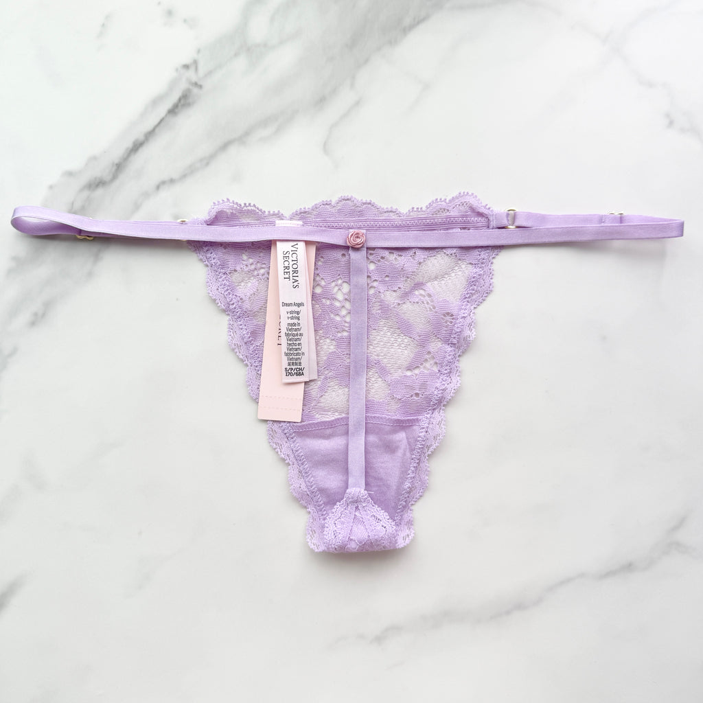 Dream Angels Lace Adjustable V-String Panty