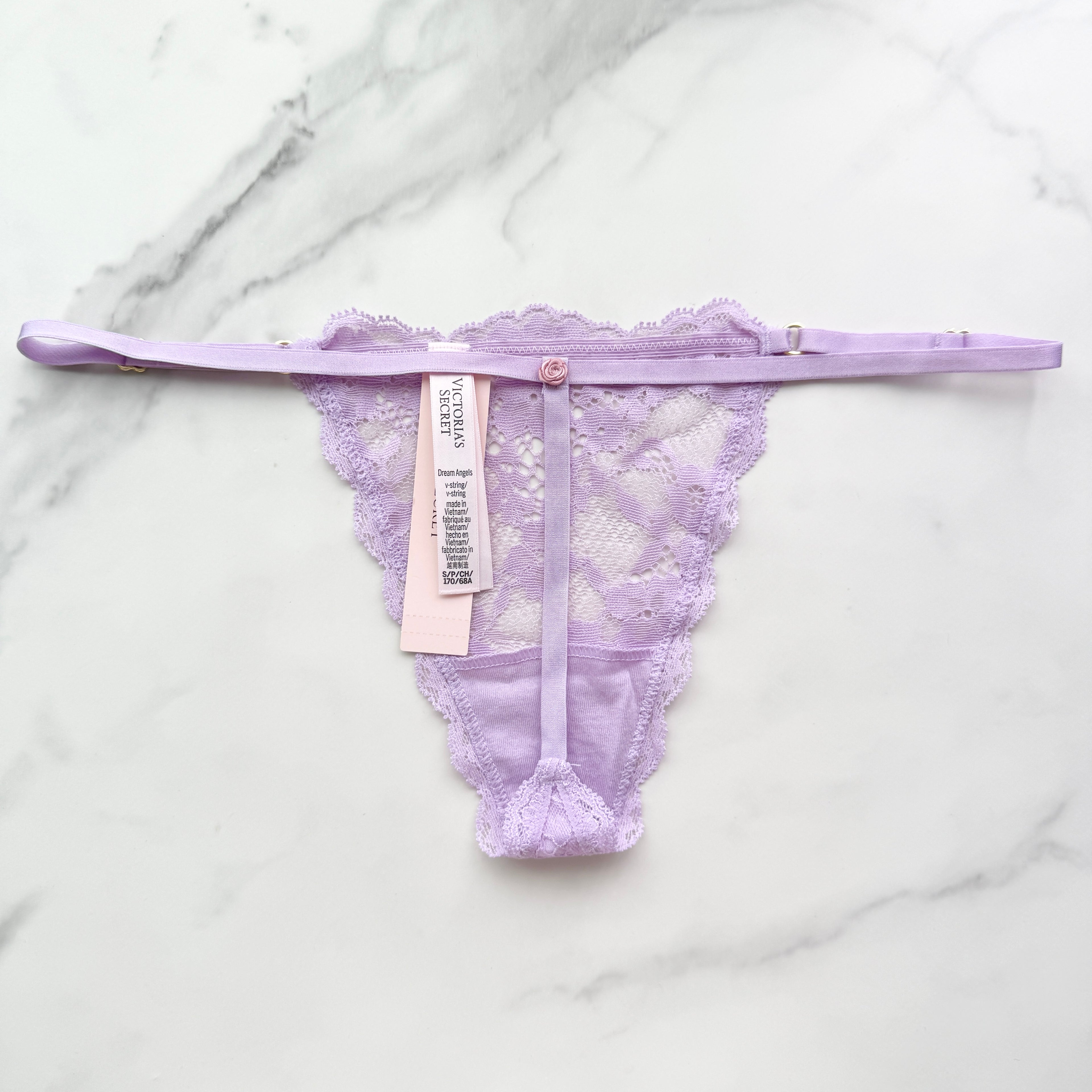 Dream Angels Lace Adjustable V-String Panty