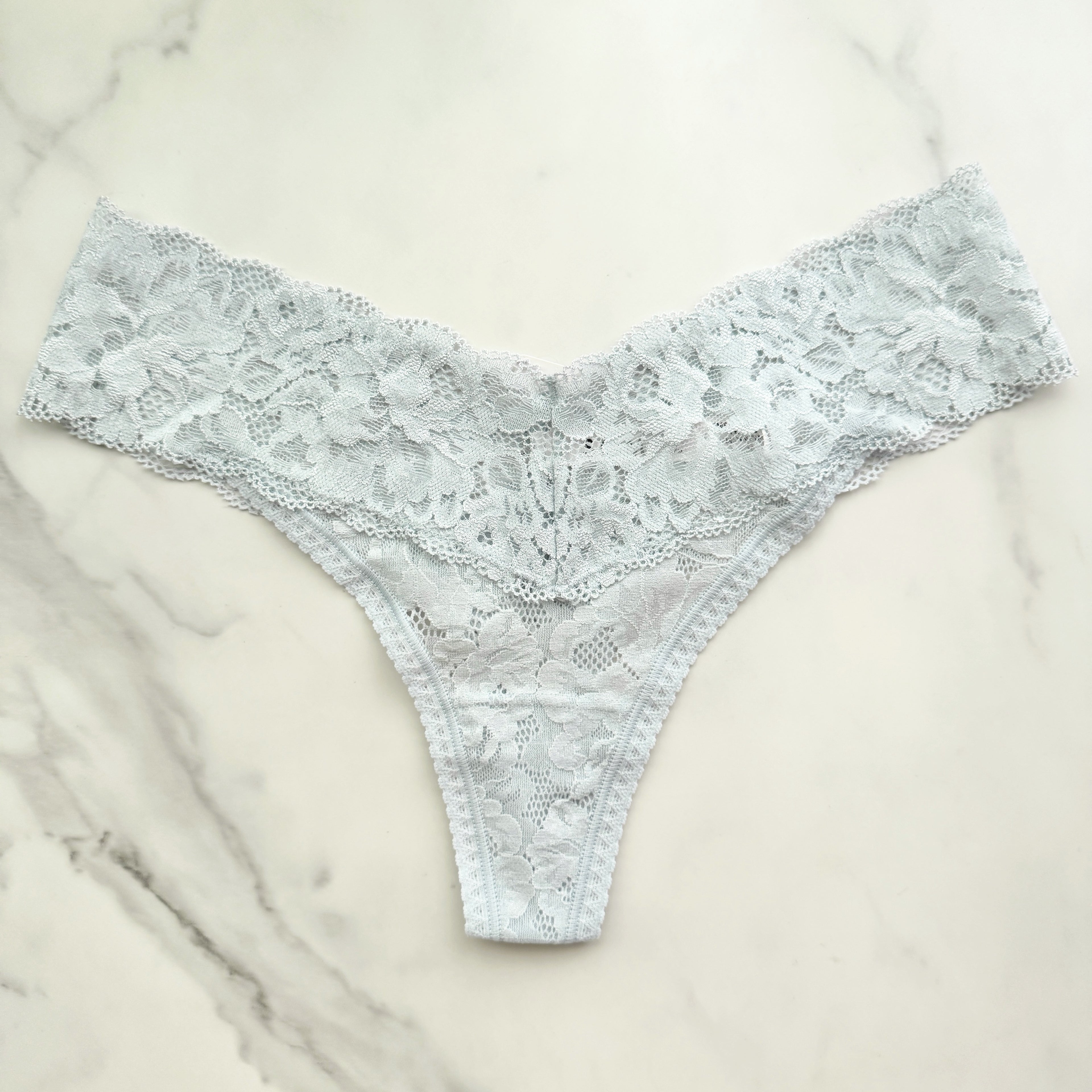 Embraceable Signature All-Over Lace Thong Panty