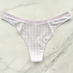 Seamless Smooth High-Leg Thong Panty