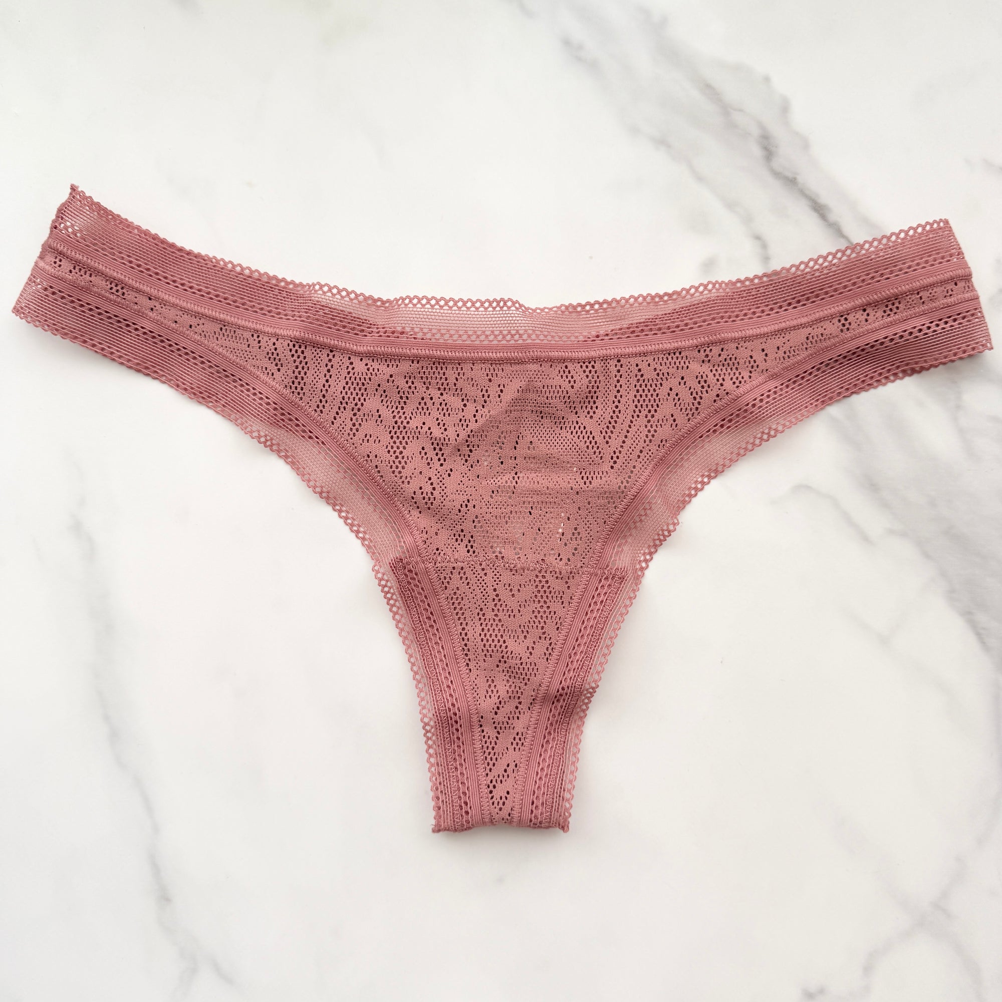 Stretch Lace Thong Panty