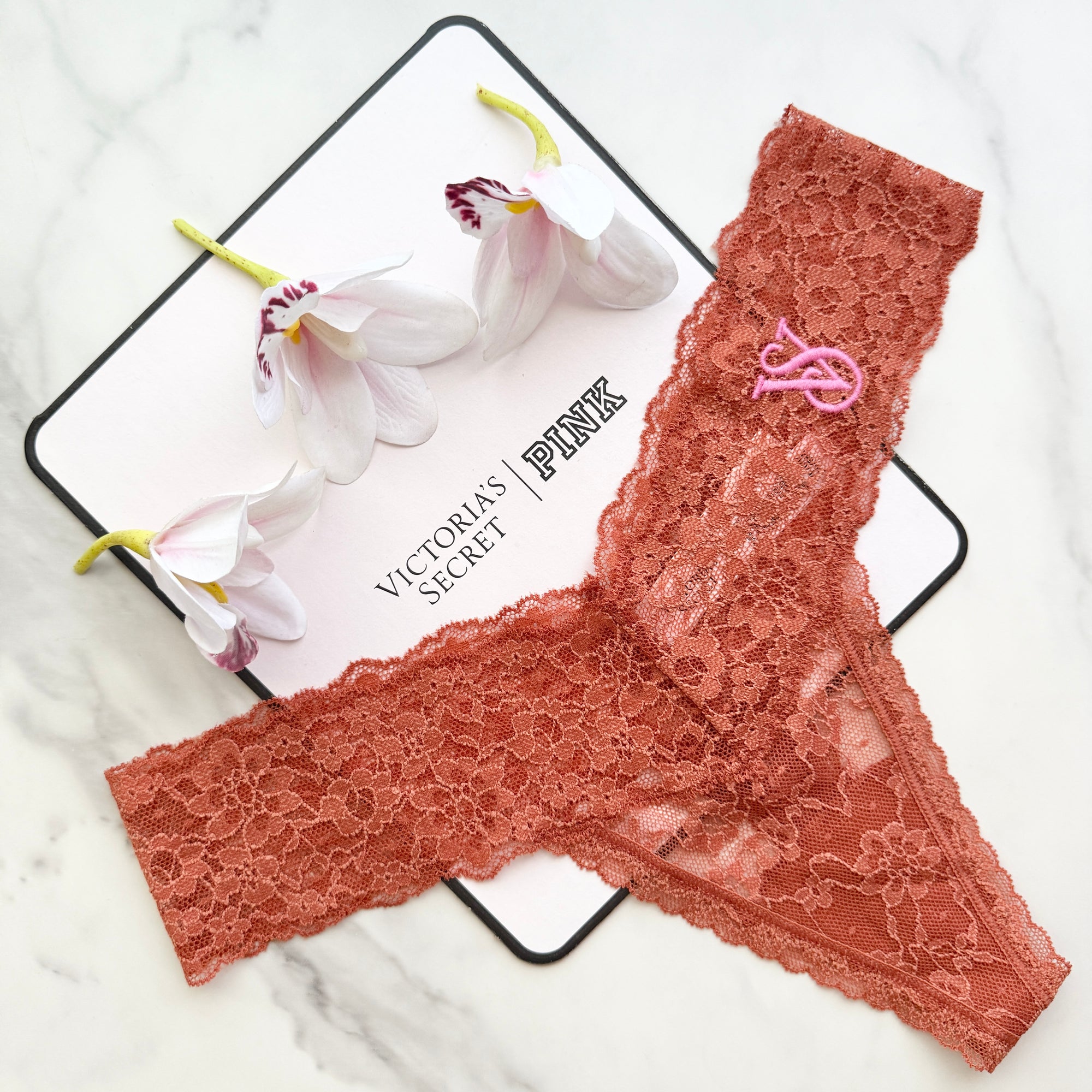The Lacie Posey Lace Thong Panty