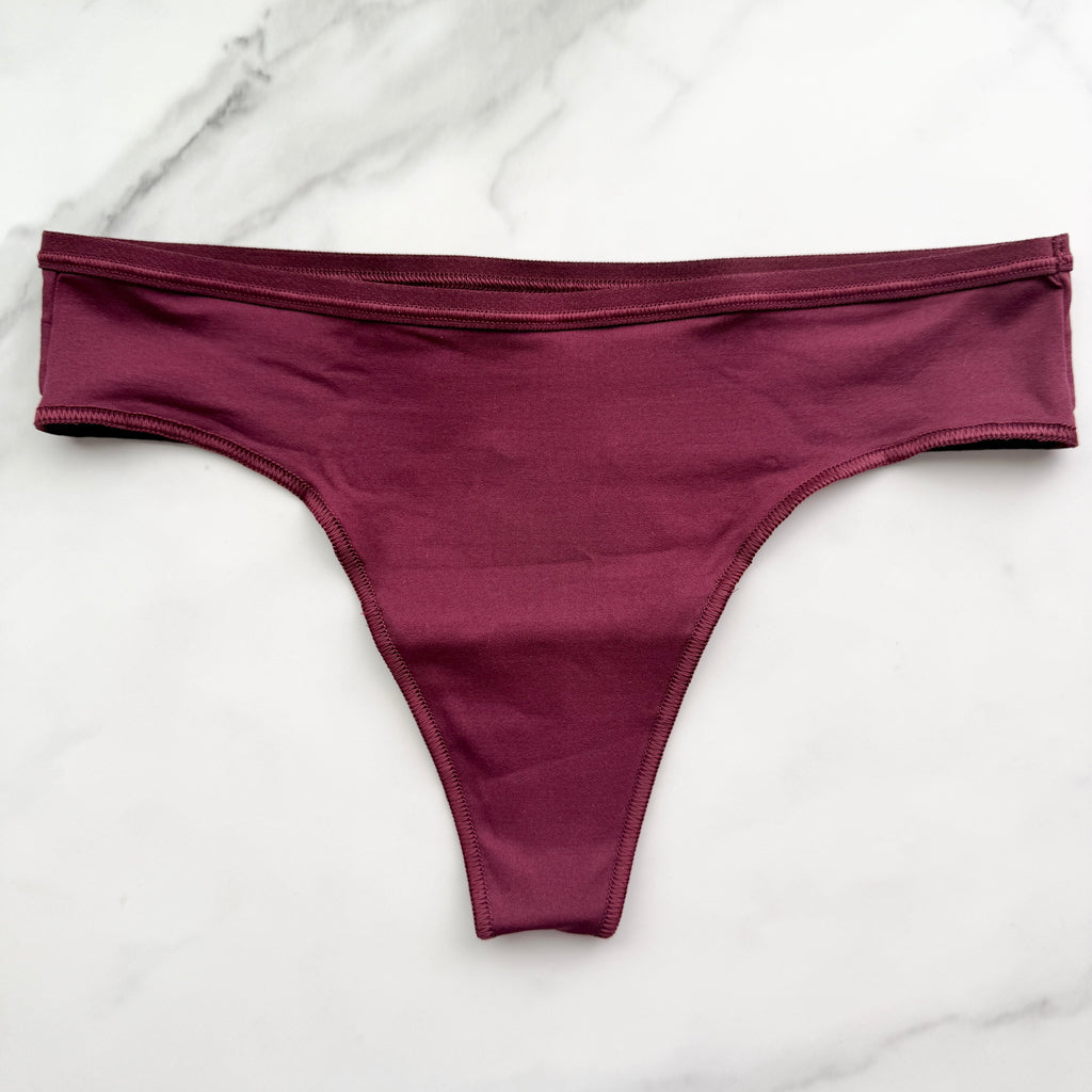 Vanishing Edge Microfiber Thong Panty