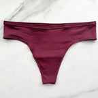 Vanishing Edge Microfiber Thong Panty