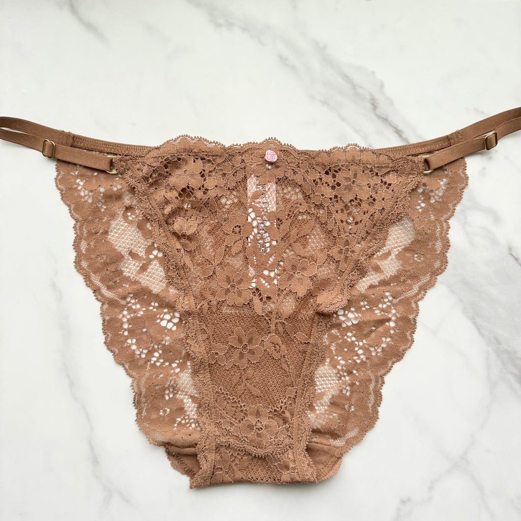 Dream Angels Lace Adjustable String Bikini Panty