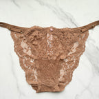 Dream Angels Lace Adjustable String Bikini Panty