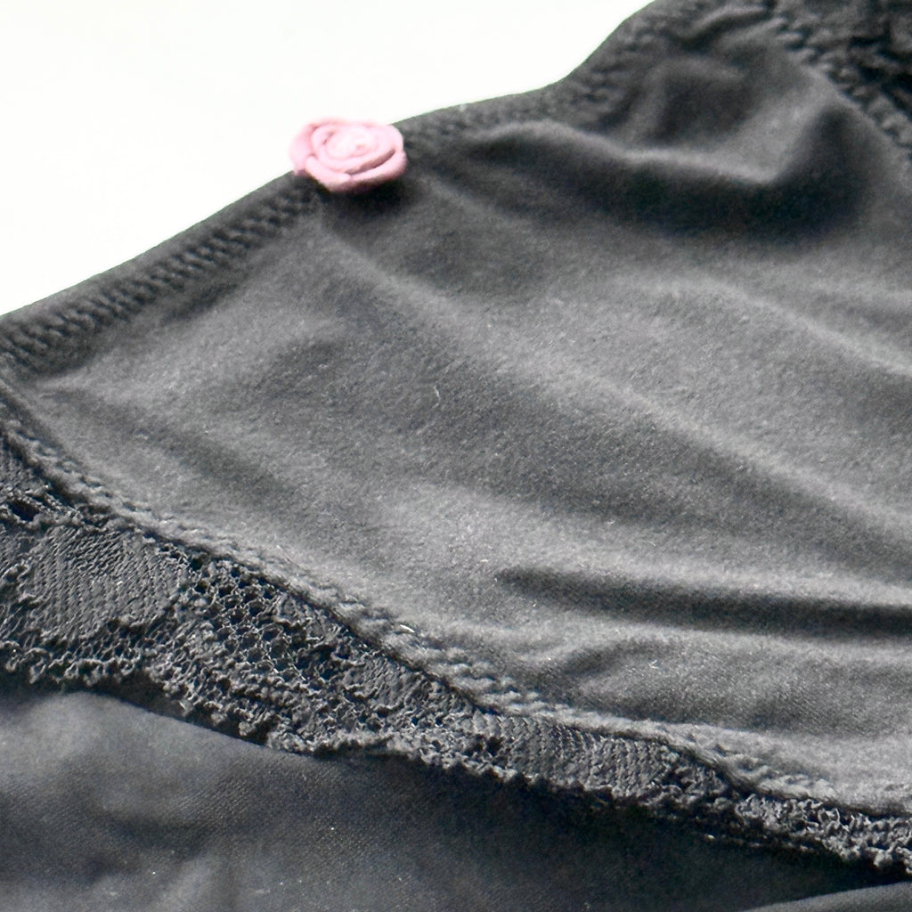 Dream Angels Lace-Trim Adjustable String Bikini Panty