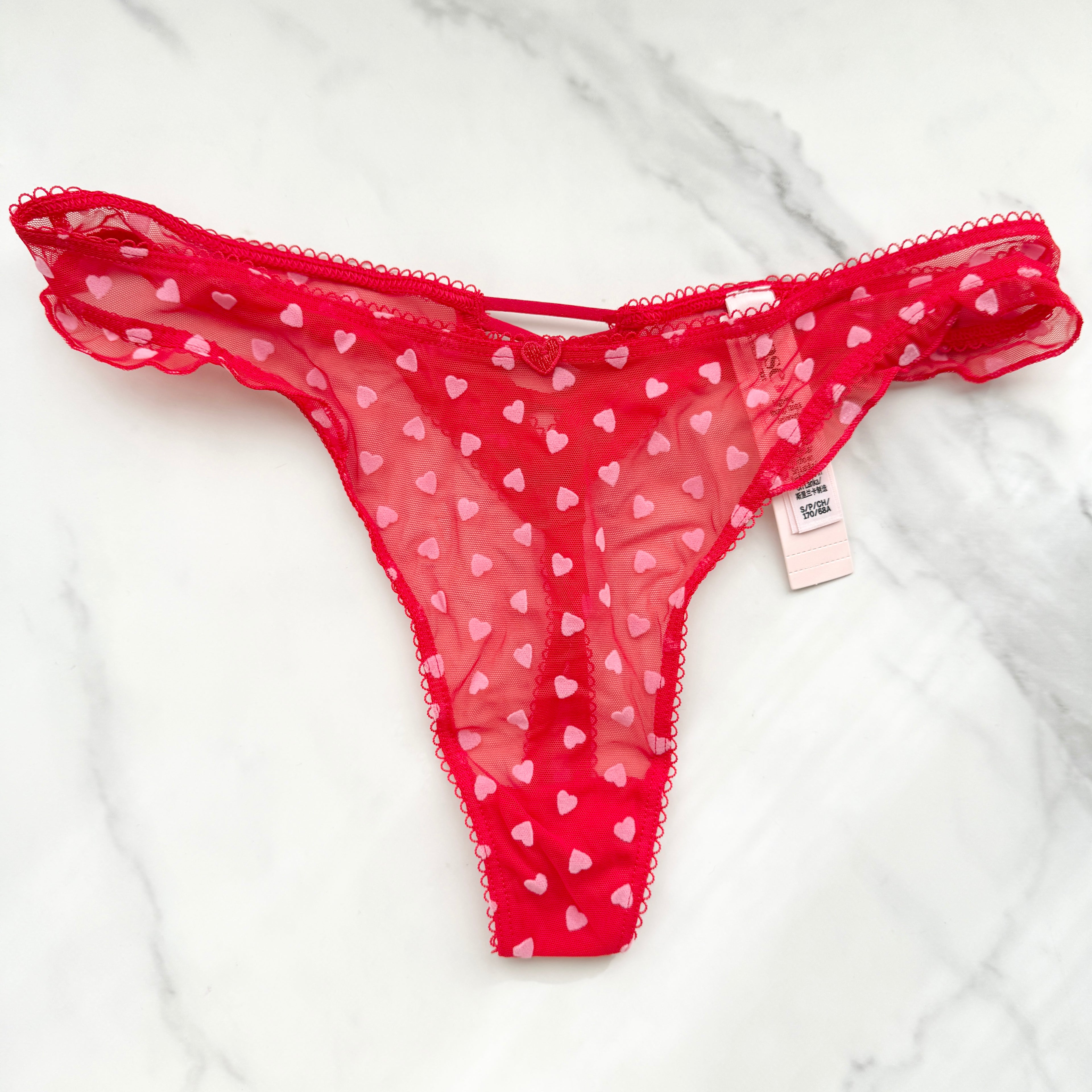 Tease High-Leg Scoop Thong Panty