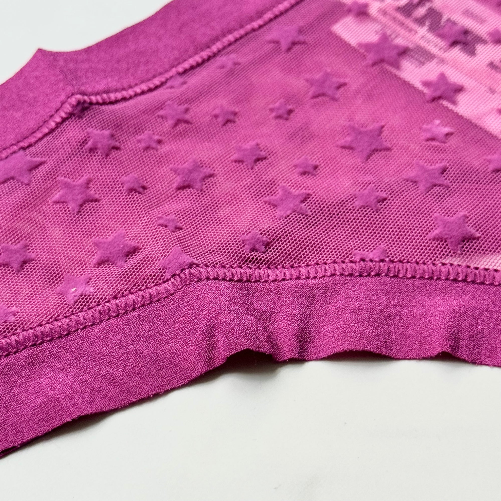 No-Show Star Mesh Thong Panty