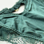 Very Sexy Rose Lace-Trim High-Leg Thong Panty