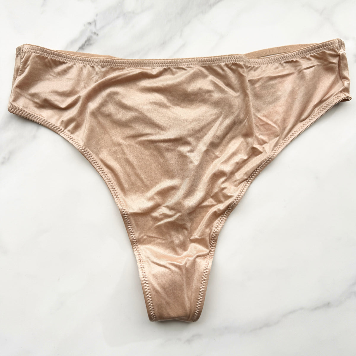 Very Sexy Smooth High-Waist Strappy Back Thong Panty