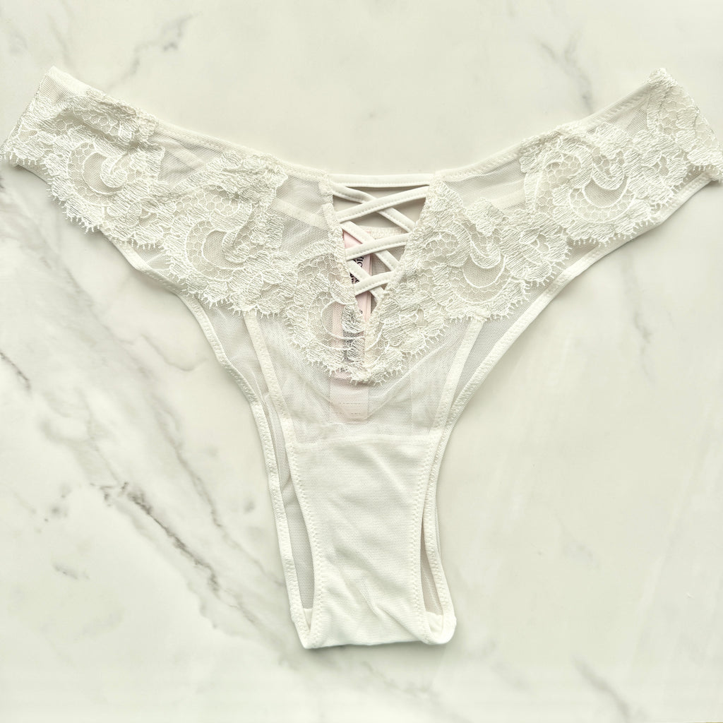 Dream Angels Boho Floral Embroidery Brazilian Panty