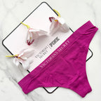 Seamless Solid Thong Panty