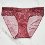 Vanishing Edge Microfiber With Lace Bikini Panty