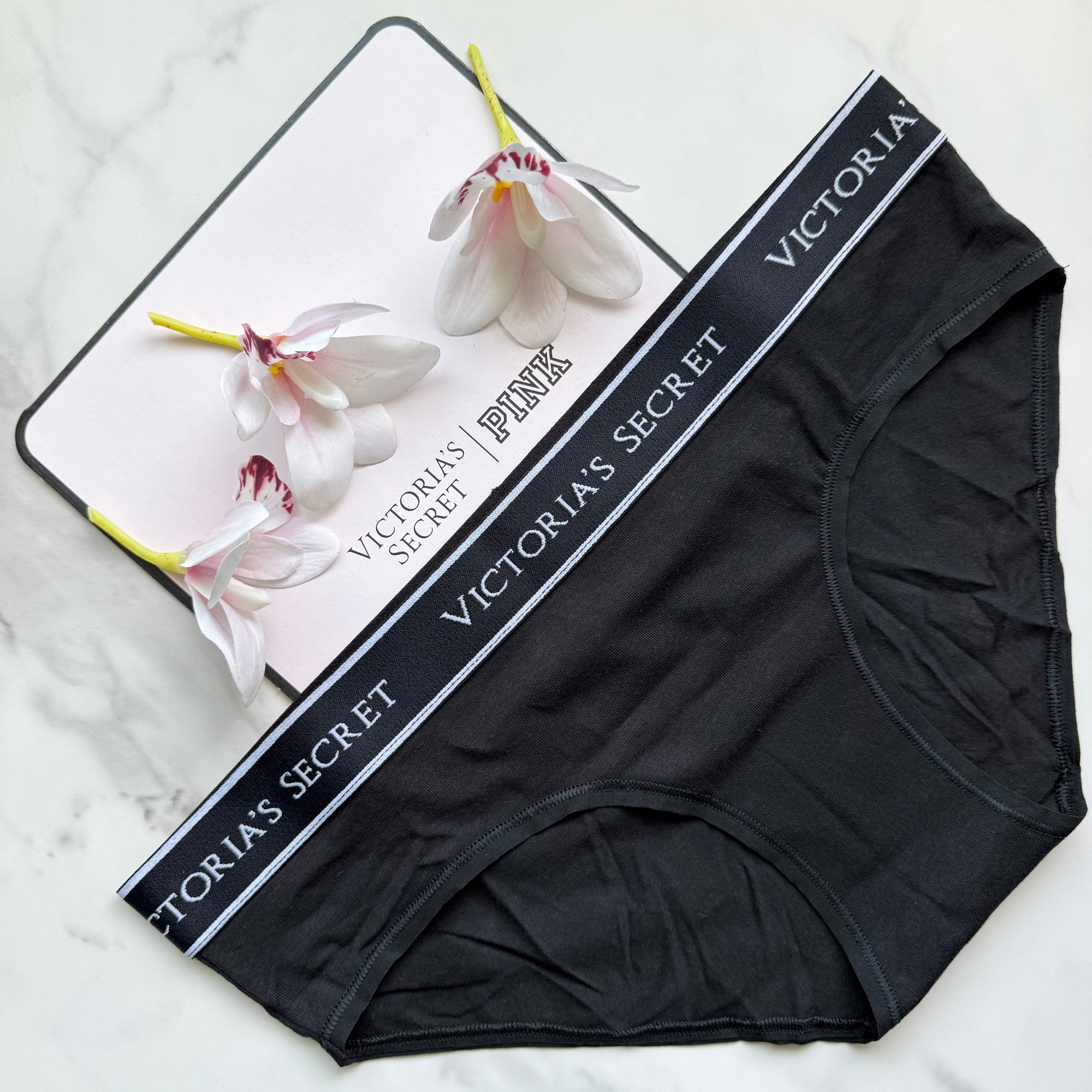 Logo Cotton Smooth Hiphugger Panty