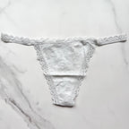 The Lacie Lace-Trim Angelina Heathers V-String Panty