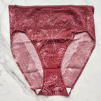 Vanishing Edge Microfiber With Lace High-Leg Brief Panty